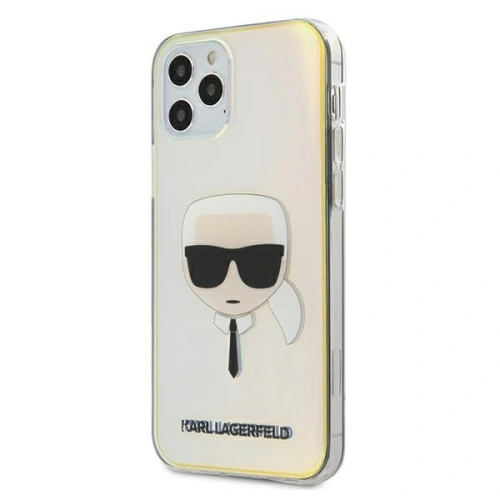 Buy Karl Lagerfeld KLHCP12MPCKHML Apple iPhone 12/12 Pro multicolor hardcase Iridescent Karl`s Head - KLD400MLT - {ean13} - Home Screen Store Europe