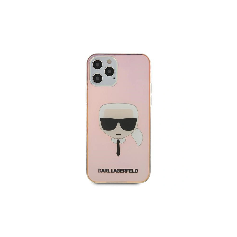 Etui Karl Lagerfeld KLHCP12MPCKHML Apple iPhone 12/12 Pro multicolor hardcase Iridescent Karl`s Head