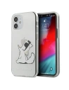 Etui Karl Lagerfeld KLHCP12SCFNRC Apple iPhone 12 mini hardcase transparent Choupette Fun