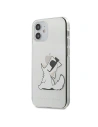 Kup Etui Karl Lagerfeld KLHCP12SCFNRC Apple iPhone 12 mini transparent hardcase Choupette Fun - KLD401CL - {ean13} - Sklep Home Screen