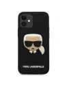 Kup Karl Lagerfeld Apple Tasche KLHCP12SKH3DBK iPhone 12 mini schwarz/schwarz Hartschale 3D Rubber Karl`s Head - KLD404BLK - {ean13} - Sklep Home Screen