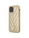 Kup Etui Guess GUHCP12LPUVQTMLBE Apple iPhone 12 Pro Max aurie/gold hardcase V-Quilted Collection - GUE731GLD - {ean13} - Sklep Home Screen