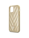 Kup Etui Guess GUHCP12LPUVQTMLBE Apple iPhone 12 Pro Max aurie/gold hardcase V-Quilted Collection - GUE731GLD - {ean13} - Sklep Home Screen