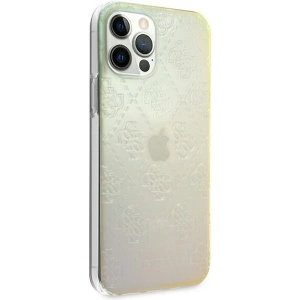 Kup Etui Guess GUHCP12M3D4GIRBL Apple iPhone 12/12 Pro opálos/irizáló kemény tok 4G 3D Mintagyűjtemény - GUE734IRI - {ean13} - Sklep Home Screen