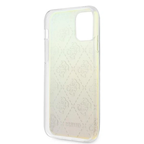 Kup Etui Guess GUHCP12M3D4GIRBL Apple iPhone 12/12 Pro opalowy/iridescent hardcase 4G 3D Pattern Collection - GUE734IRI - {ean13} - Sklep Home Screen