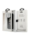 Kup Karl Lagerfeld Apple Tasche KLHCP12SKLMLBK iPhone 12 mini schwarz/schwarz Hartschale Karl Logo Glitter - KLD405BLK - {ean13} - Sklep Home Screen