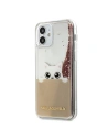 Kup Etui Karl Lagerfeld KLHCP12SPABGNU Apple iPhone 12 mini růžovo-zlatý/pink gold hardcase PEEK A BOO Liquid Glitter - KLD406RS - {ean13} - Sklep Home Screen