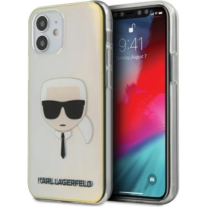 Kup Etui Karl Lagerfeld KLHCP12SPCKHML Apple iPhone 12 mini multicolor hardcase Iridescent Karl`s Head - KLD407MLT - {ean13} - Sklep Home Screen