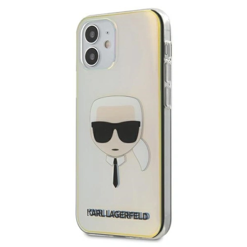 Kup Etui Karl Lagerfeld KLHCP12SPCKHML Apple iPhone 12 mini multicolor hardcase Iridescent Karl´s Head - KLD407MLT - {ean13} - Sklep Home Screen