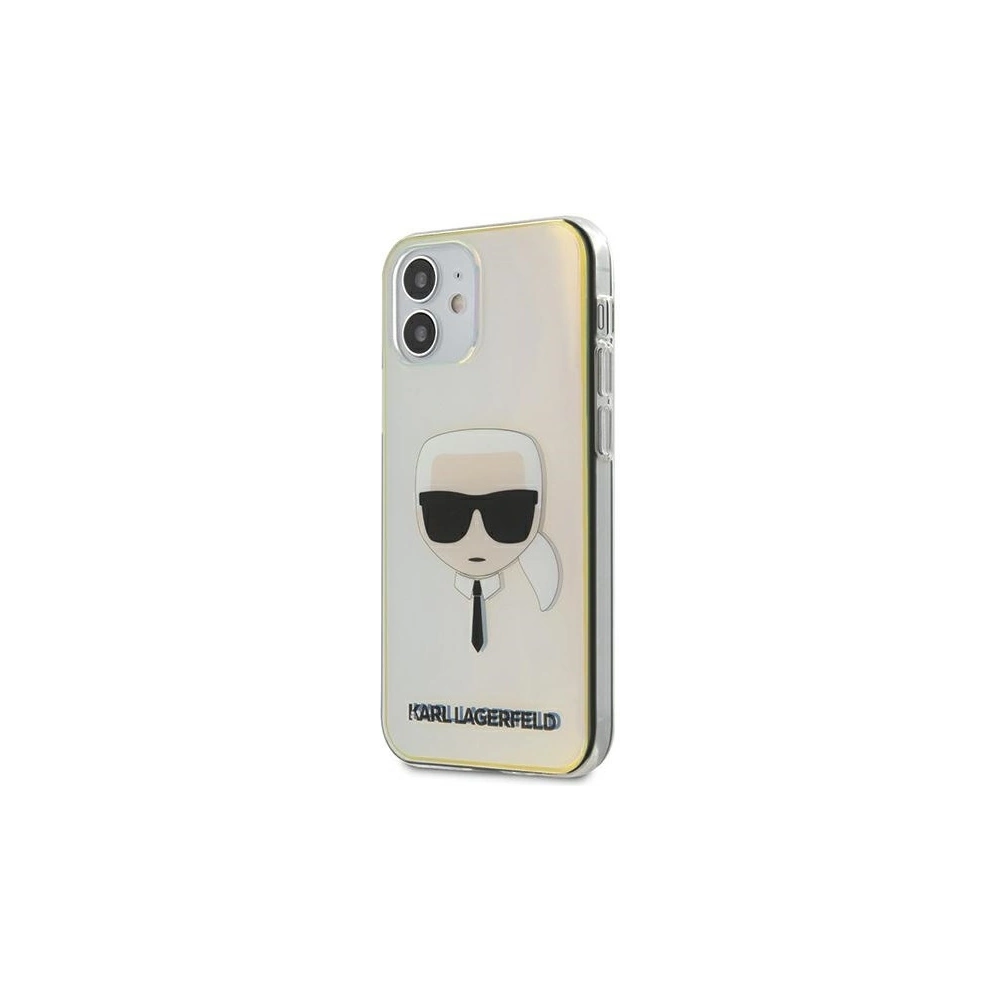Etui Karl Lagerfeld KLHCP12SPCKHML Apple iPhone 12 mini multicolor hardcase Iridescent Karl`s Head