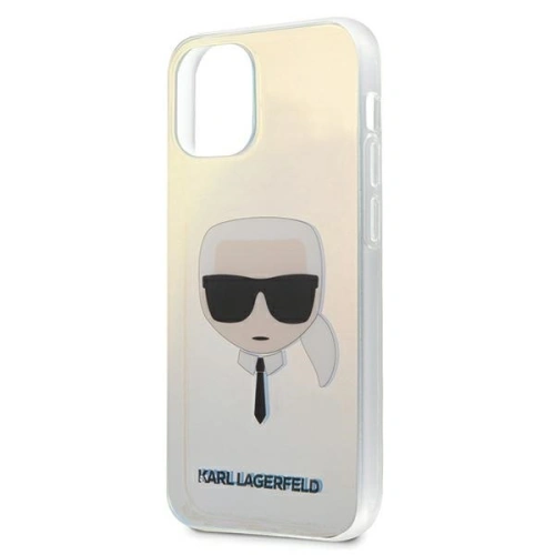 Buy Karl Lagerfeld KLHCP12SPCKHML Apple iPhone 12 mini multicolor hardcase Iridescent Karl`s Head - KLD407MLT - {ean13} - Home Screen Store Europe