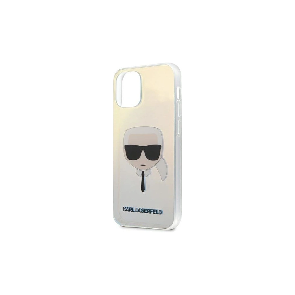 Etui Karl Lagerfeld KLHCP12SPCKHML Apple iPhone 12 mini multicolor hardcase Iridescent Karl`s Head