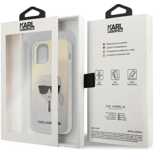 Kup Etui Karl Lagerfeld KLHCP12SPCKHML Apple iPhone 12 mini multicolor hardcase Iridescent Karl`s Head - KLD407MLT - {ean13} - Sklep Home Screen