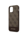 Kup Etui Guess GUHCP12MG4GLBR Apple iPhone 12/12 Pro hnědé/brown hardcase 4G Stripe Collection - GUE736BR - {ean13} - Sklep Home Screen