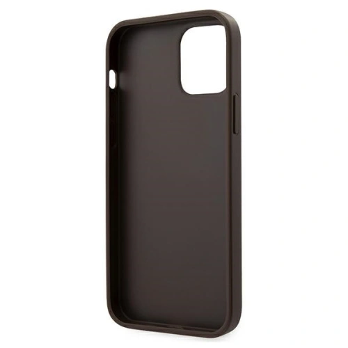 Kup Etui Guess GUHCP12MG4GLBR Apple iPhone 12/12 Pro hnědé/brown hardcase 4G Stripe Collection - GUE736BR - {ean13} - Sklep Home Screen
