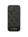 Kup Etui Guess GUHCP12MG4GLGR Apple iPhone 12/12 Pro szary/grey hardcase 4G Stripe Collection - GUE737GRY - {ean13} - Sklep Home Screen