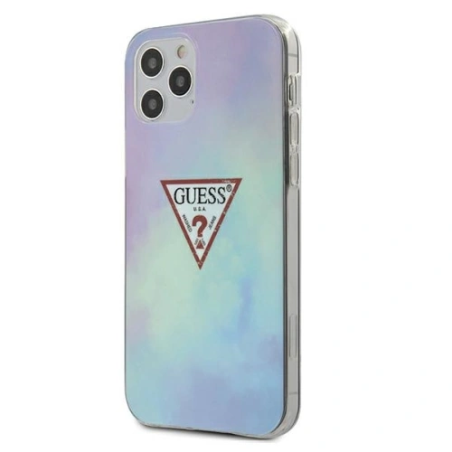 Kup Etui Guess GUHCP12MPCUMCGC02 Apple iPhone 12/12 Pro albastru/blue hardcase Tie & Die Collection - GUE742BLU - {ean13} - Sklep Home Screen