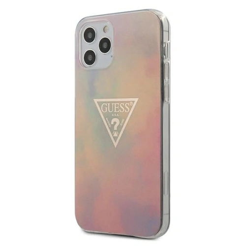 Kup Guess Apple Tasche GUHCP12MPCUMCGG01 iPhone 12/12 Pro rosa/rosa Hartschalenetui Tie & Die Collection - GUE743PNK - {ean13} - Sklep Home Screen