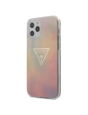 Guess Apple Tasche GUHCP12MPCUMCGG01 iPhone 12/12 Pro rosa/rosa Hartschalenetui Tie & Die Collection