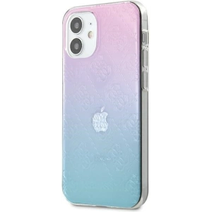 Kup Etui Guess GUHCP12S3D4GGBP Apple iPhone 12 mini niebiesko-różowy/blue&pink hardcase 4G 3D Pattern Collection - GUE747BLUPNK - {ean13} - Sklep Home Screen