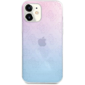 Kup Etui Guess GUHCP12S3D4GGBP Apple iPhone 12 mini niebiesko-różowy/blue&pink hardcase 4G 3D Pattern Collection - GUE747BLUPNK - {ean13} - Sklep Home Screen