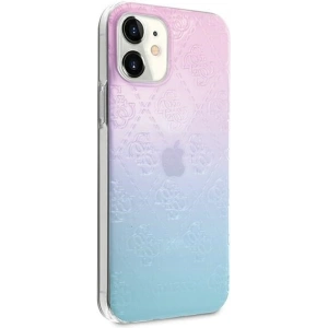 Kup Etui Guess GUHCP12S3D4GGBP Apple iPhone 12 mini niebiesko-różowy/blue&pink hardcase 4G 3D Pattern Collection - GUE747BLUPNK - {ean13} - Sklep Home Screen