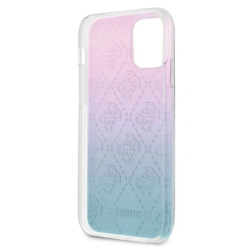 Kup Guess Apple Tasche GUHCP12S3D4GGBP iPhone 12 mini blau/rosa/blau/rosa Hartschalenetui 4G 3D Pattern Collection - GUE747BLUPNK - {ean13} - Sklep Home Screen