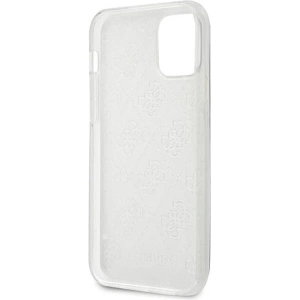 Kup Etui Guess GUHCP12S3D4GTR Apple iPhone 12 mini transparent hardcase 4G 3D Pattern Collection - GUE749CL - {ean13} - Sklep Home Screen