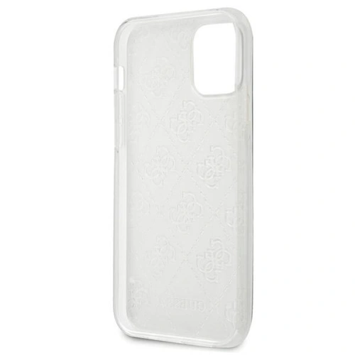Kup Guess Apple Case GUHCP12S3D4GTR iPhone 12 mini transparentes Hartschalenetui 4G 3D Pattern Collection - GUE749CL - {ean13} - Sklep Home Screen