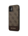 Kup Etui Guess GUHCP12SG4GLBR Apple iPhone 12 mini brązowy/brown hardcase 4G Stripe Collection - GUE750BR - {ean13} - Sklep Home Screen