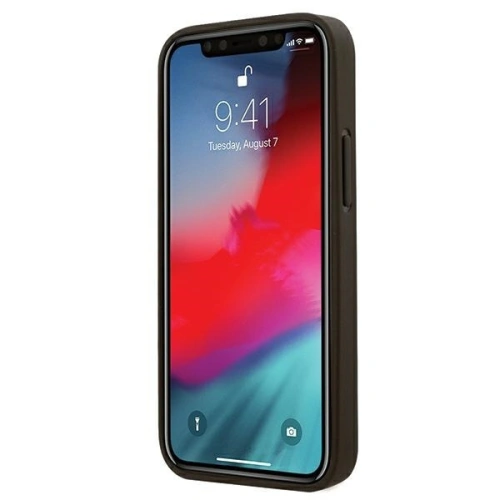 Kup Guess Apple Tasche GUHCP12SG4GLBR iPhone 12 mini braun/braun Hartschale 4G Stripe Collection - GUE750BR - {ean13} - Sklep Home Screen