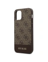 Kup Etui Guess GUHCP12SG4GLBR Apple iPhone 12 mini brązowy/brown hardcase 4G Stripe Collection - GUE750BR - {ean13} - Sklep Home Screen