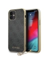 Etui Guess GUHCP12SGF4GGR Apple iPhone 12 mini szürke/grey hardcase 4G Charms Collection