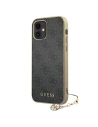 Kup Etui Guess GUHCP12SGF4GGR Apple iPhone 12 mini szürke/grey hardcase 4G Charms Collection - GUE752GRY - {ean13} - Sklep Home Screen