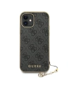 Kup Etui Guess GUHCP12SGF4GGR Apple iPhone 12 mini szürke/grey hardcase 4G Charms Collection - GUE752GRY - {ean13} - Sklep Home Screen