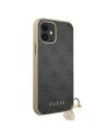 Kup Etui Guess GUHCP12SGF4GGR Apple iPhone 12 mini szürke/grey hardcase 4G Charms Collection - GUE752GRY - {ean13} - Sklep Home Screen