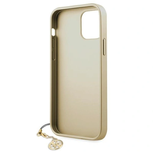 Kup Etui Guess GUHCP12SGF4GGR Apple iPhone 12 mini szürke/grey hardcase 4G Charms Collection - GUE752GRY - {ean13} - Sklep Home Screen