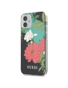 Etui Guess GUHCP12SIMLFL01 Apple iPhone 12 mini černý/black N°1 Flower Collection