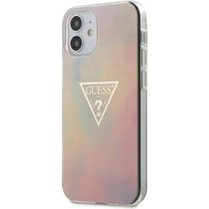 Kup Etui Guess GUHCP12SPCUMCGG01 Apple iPhone 12 mini różowy/pink hardcase Tie & Die Collection - GUE757PNK - {ean13} - Sklep Home Screen