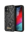 Kup Etui Guess GUHCP12SPUSNSMLBK Apple iPhone 12 mini negru/black hardcase Script Python Collection - GUE758BLK - {ean13} - Sklep Home Screen