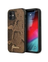 Etui Guess GUHCP12SPUSNSMLBR Apple iPhone 12 mini maro/brown hardcase Script Python Collection