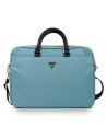 Torba Guess GUCB15NTMLLB 16" modrá/blue Nylon Triangle Logo