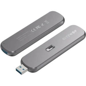 Kup Obudowa zewnętrzna M.2 SSD BlitzWolf BW-SSDE2 NVMe, M-Key, USB-C, 10Gbps - BLZ303 - {ean13} - Sklep Home Screen