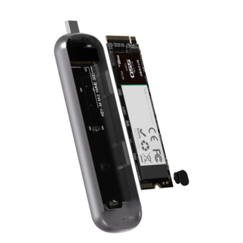 Kup BlitzWolf Externes M.2 SSD-Gehäuse BW-SSDE2 NVMe, M-Key, USB-C, 10Gbps - BLZ303 - {ean13} - Sklep Home Screen