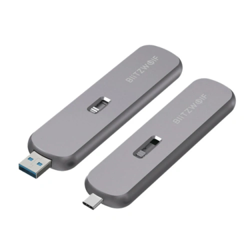 Kup SATA M.2 SSD ház BlitzWolf BW-SSDE4 B-key, 5Gbps, USB-C 3.1 - BLZ304 - {ean13} - Sklep Home Screen