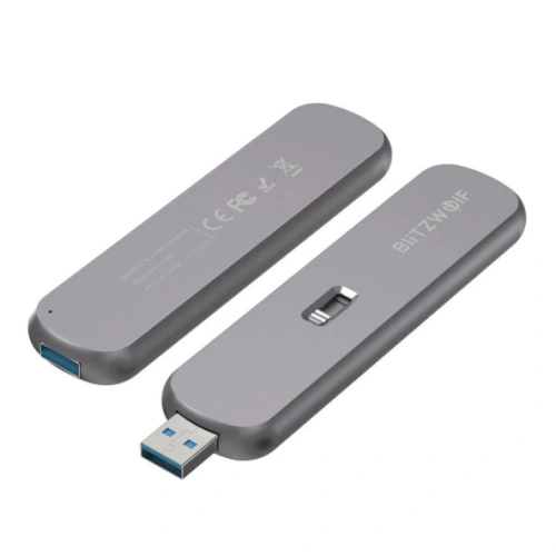 Kup BlitzWolf SATA M.2 SSD-Gehäuse BW-SSDE4 B-Key, 5Gbps, USB-C 3.1 - BLZ304 - {ean13} - Sklep Home Screen