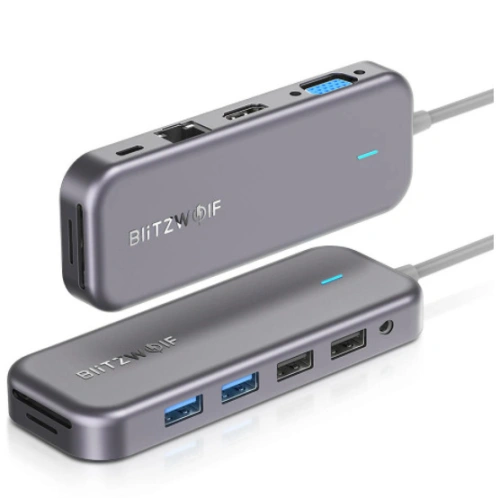 Kup Adapter 11w1 Blitzwolf BW-TH8 Hub USB-C - BLZ305 - {ean13} - Sklep Home Screen