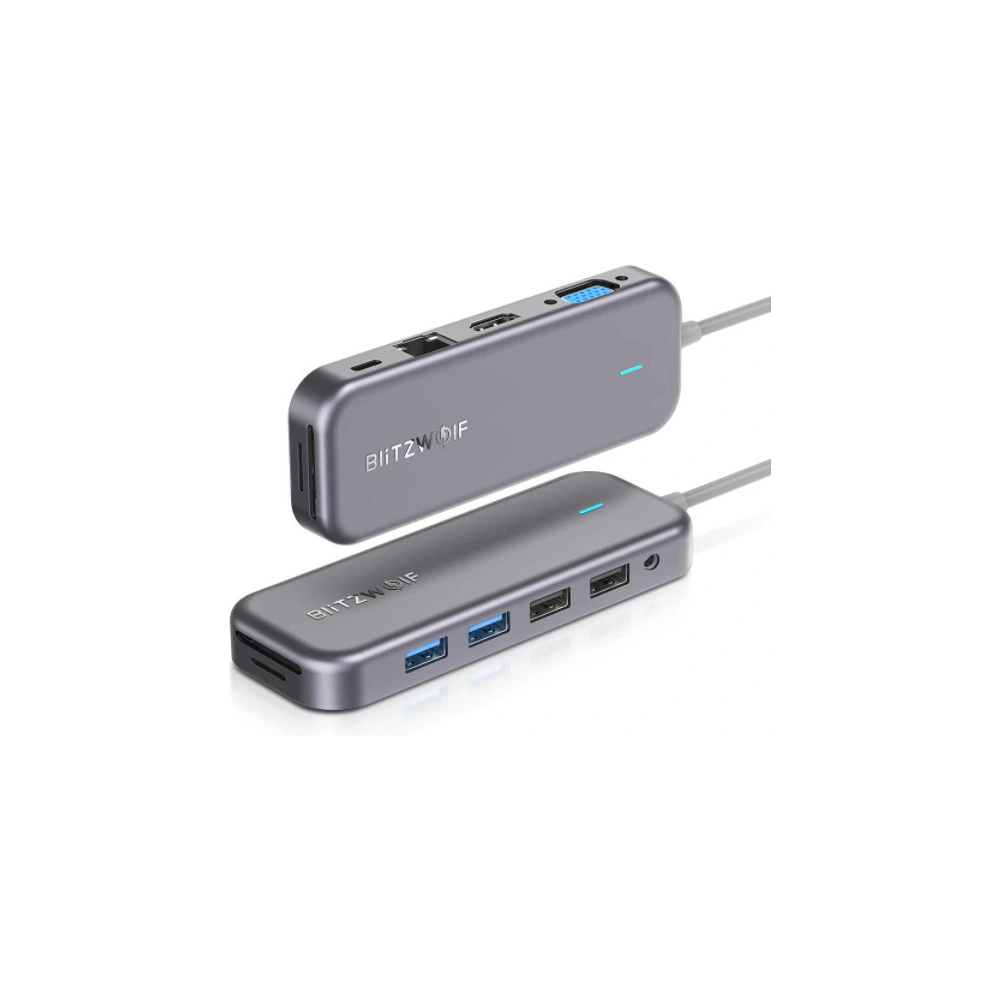 Adapter 11w1 Blitzwolf BW-TH8 Hub USB-C 