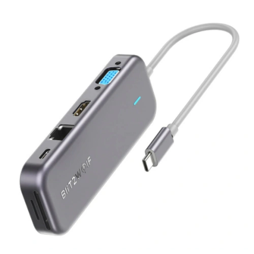 Kup Adapter 11w1 Blitzwolf BW-TH8 Hub USB-C - BLZ305 - {ean13} - Sklep Home Screen