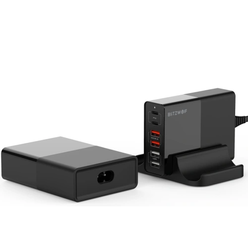 Kup Blitzwolf BW-S16 6x USB töltő, QC 3.0, PD3.0, 75W (Fekete) - BLZ306 - {ean13} - Sklep Home Screen